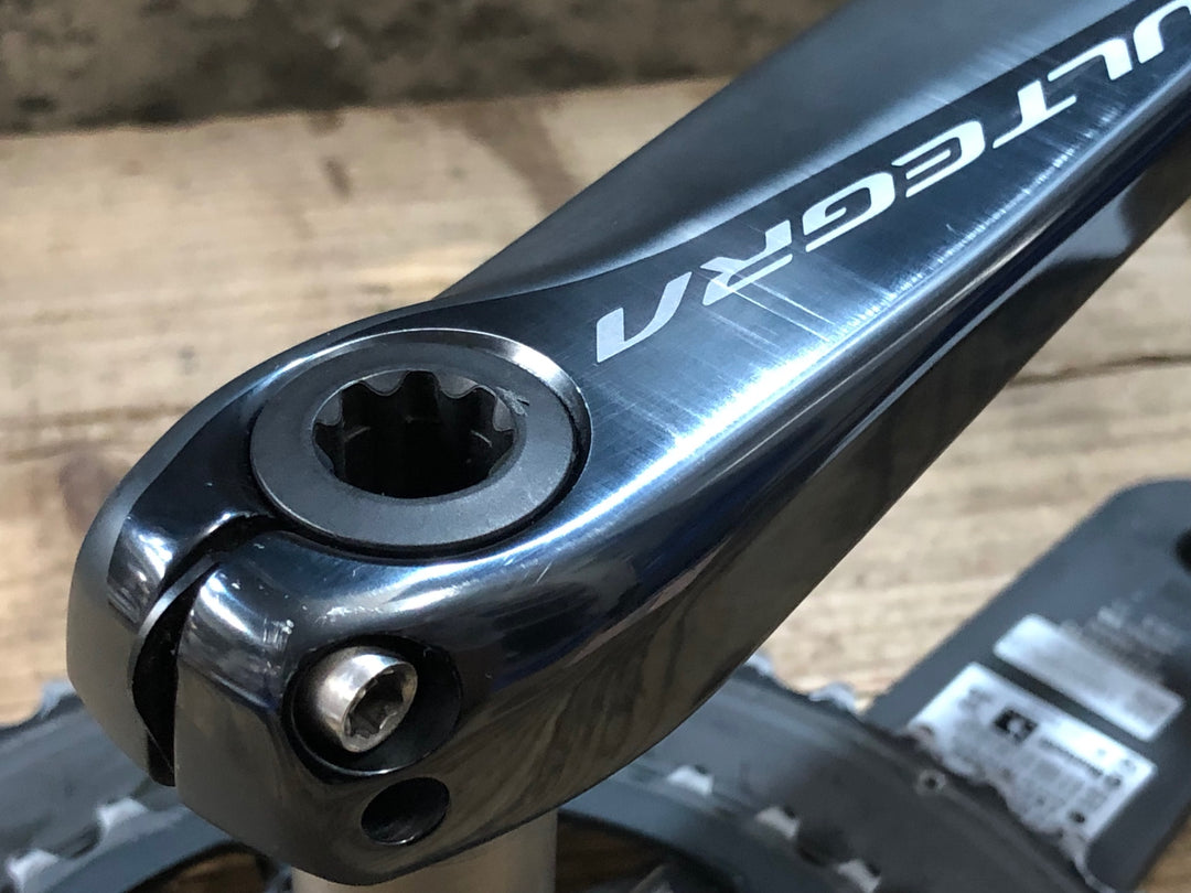 JO699 ジャイアント GIANT Power Pro 2-R/ L パワーメーター クランクセット SHIMANO ULTEGRA FC-R8000 172.5mm 50/34T サイコンとの接続確認済 ケーブルセット