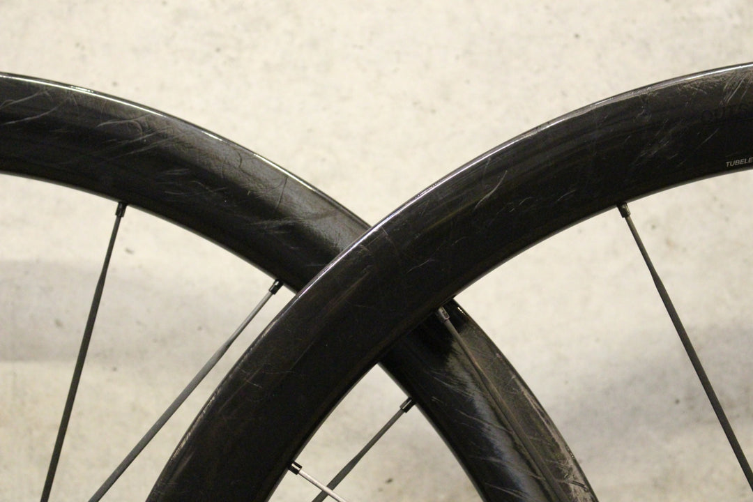 エリートホイールズ ELITE WHEELS ドライブ DRIVE 40D カーボン チューブレスレディ ホイールセット シマノ12/11S 【福岡店】