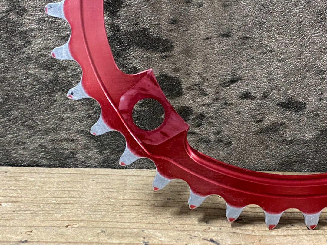 JT416 スミス SMITH バロックギア BAROQUE GEAR 楕円 インナーチェーンリング 34T 赤