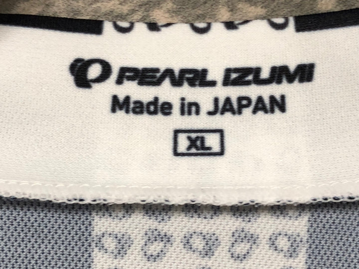 JR983 パールイズミ PEARL iZUMi 半袖 サイクルジャージ 黒 グレー XL