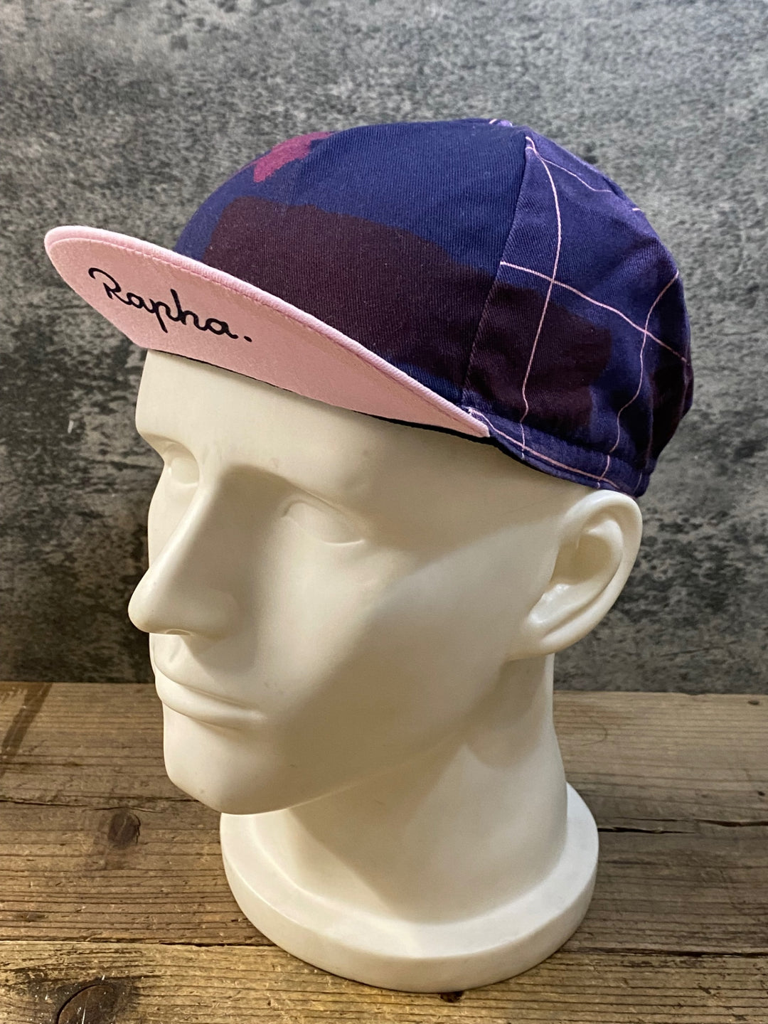 KC695 ラファ RAPHA FESTIVE 500 CAP サイクルキャップ ピンク 総柄 ONESIZE