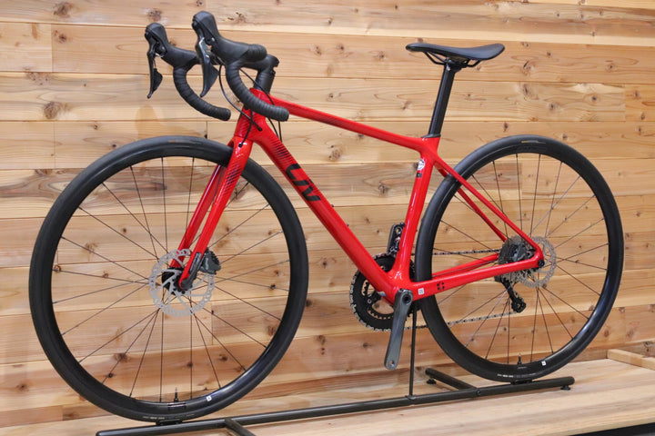 認定中古車 ジャイアント GIANT リヴ LIV ランマ LANGMA ADVANCED 3 DISC QOM 2023 XSサイズ ティアグラ 4720 10S カーボン ロードバイク 【広島店】
