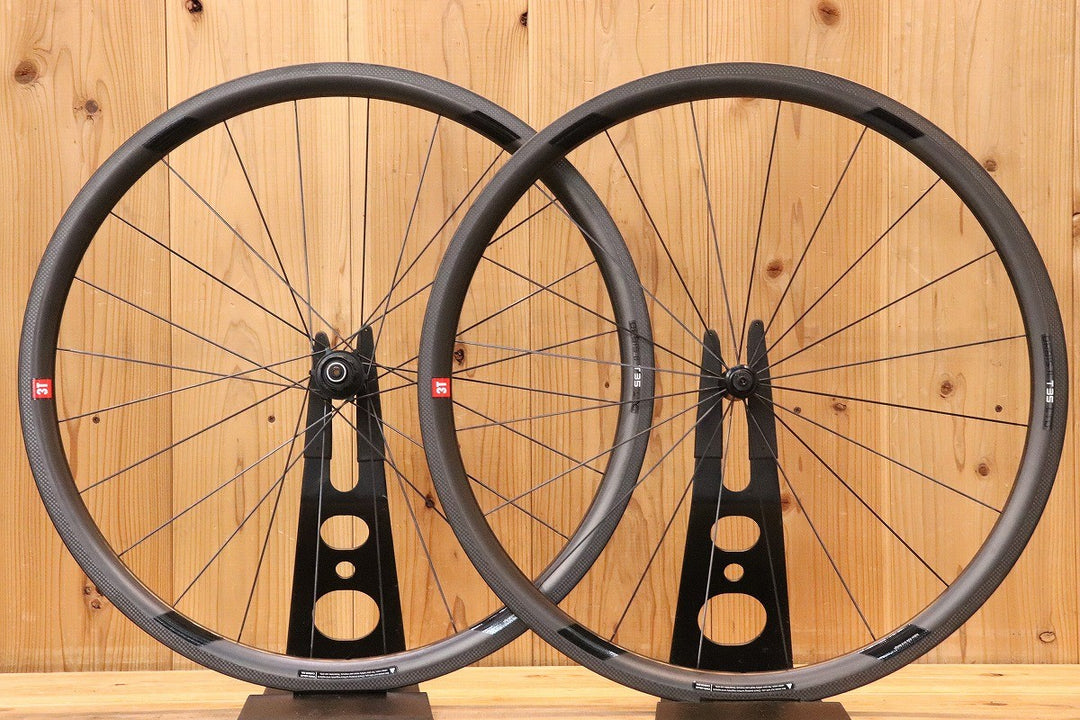 【未使用品!!】 3T オルビス ORBIS II T35 LTD カーボン チューブラー ホイールセット シマノ 11S/12S 【芦屋店】