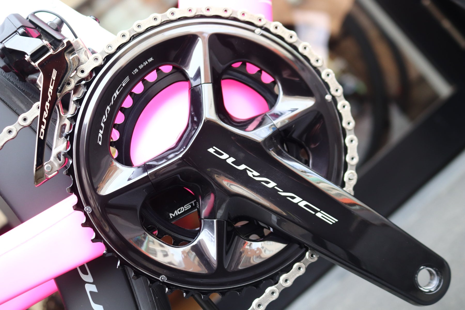 PINARELLO FP5 FSA一体型ハンドル アルテグラ組 一部デュラエース ピナレロ PINARELLO ドグマ DOGMA F DISK 2024モデル 465サイズ シマノ