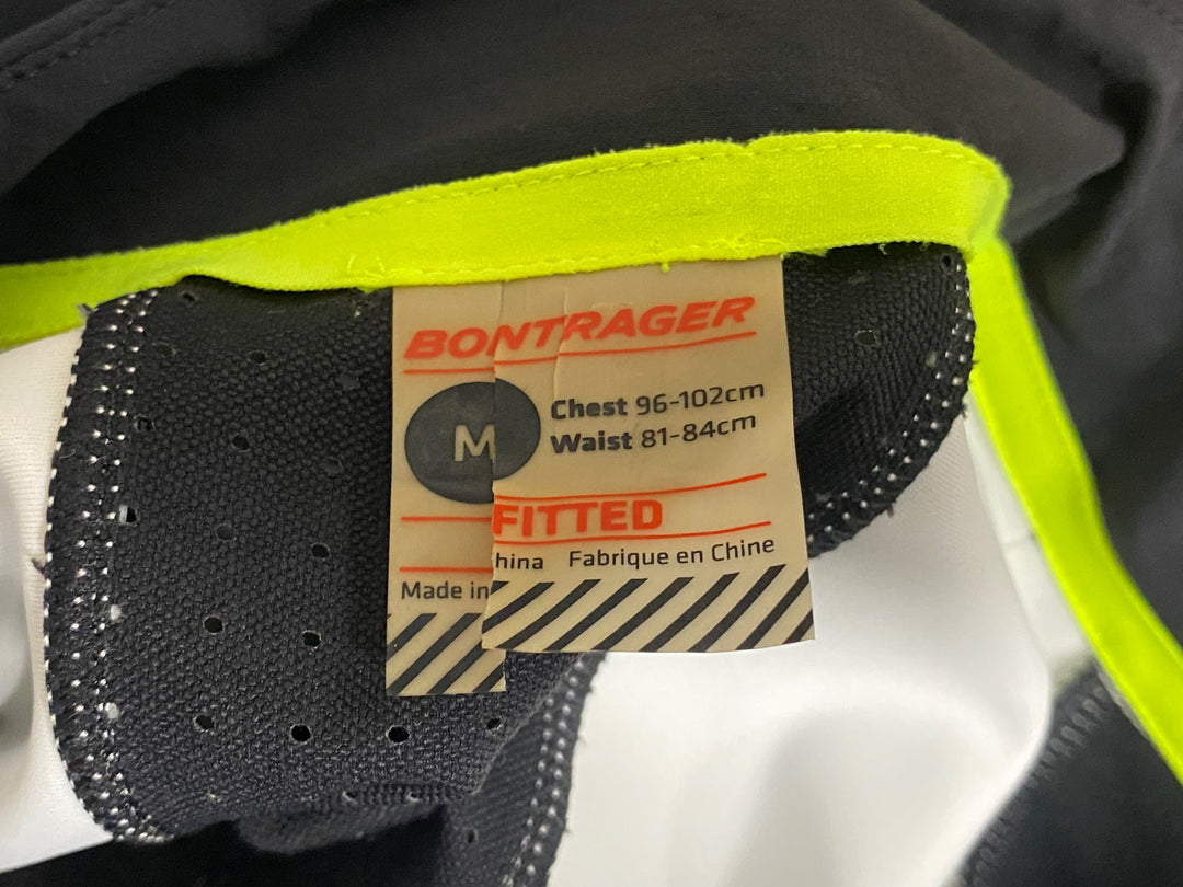 KE028 ボントレガー BONTRAGER 長袖 サイクルジャケット グレー 黒 M ※汚れ