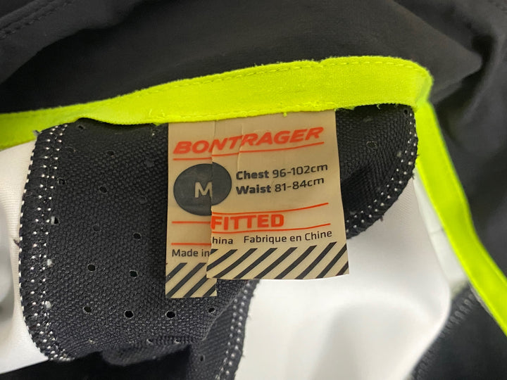 KE028 ボントレガー BONTRAGER 長袖 サイクルジャケット グレー 黒 M ※汚れ
