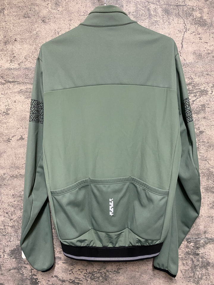KP367 シマノ SHIMANO BEAUFORT 長袖 サイクルジャージ アーミーグリーン XXL 未使用品