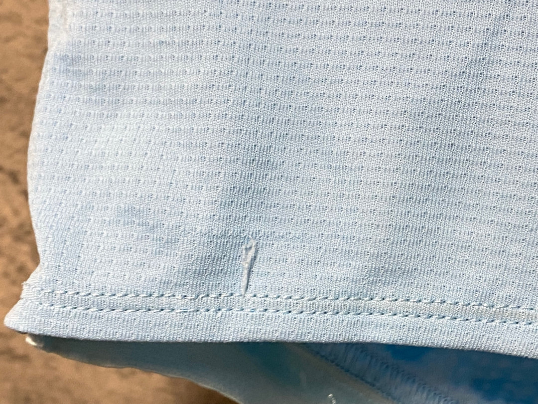 KB269 ラファ Rapha SUPER LIGHTWEIGHT JERSEY 半袖 サイクルジャージ 水色 XS ※裾ゴム伸び