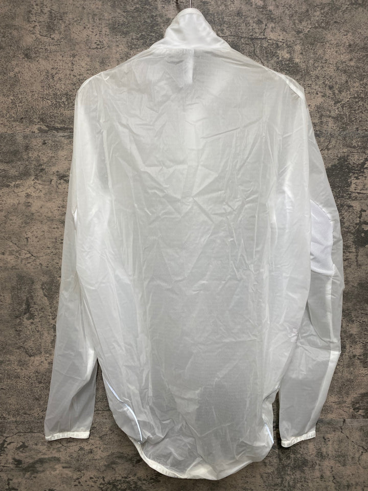 JQ924 アソス ASSOS CLIMA JET ウインドブレイカー 白 M