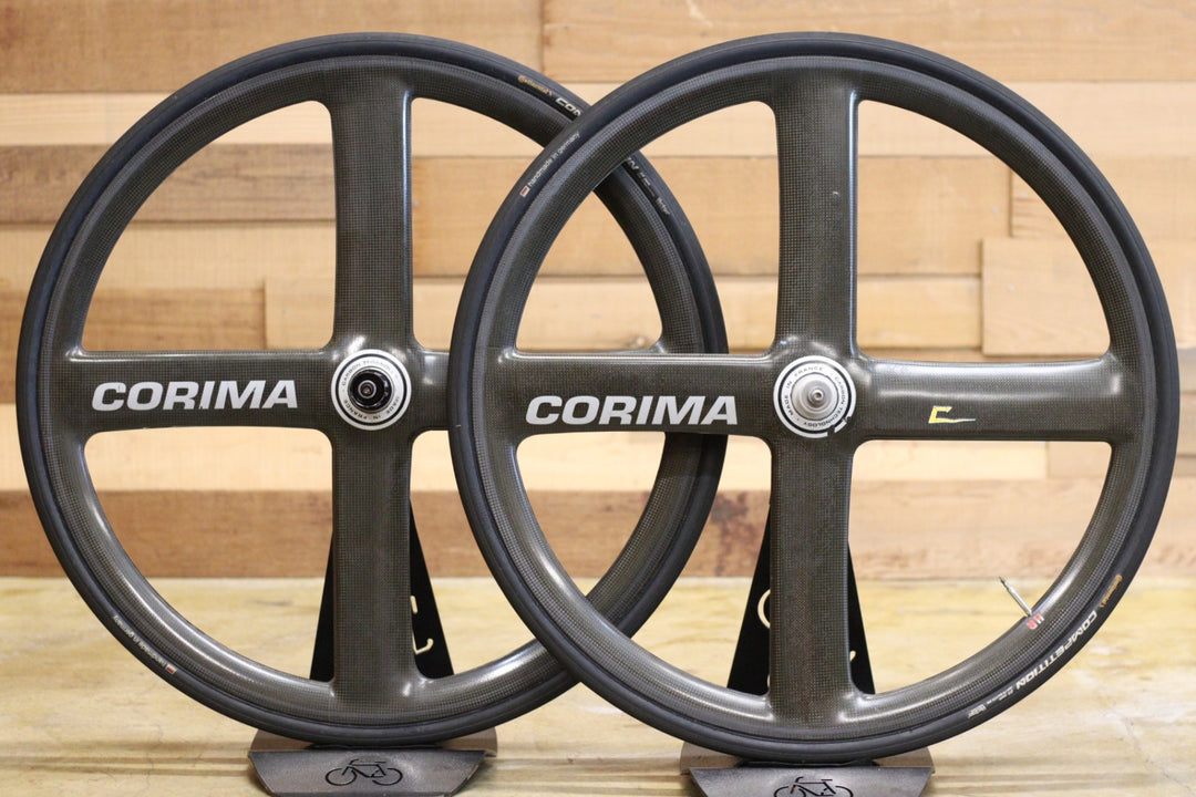 コリマ CORIMA 4SPOKE HR カーボン チューブラー バトン ホイールセット シマノ12/11S 【立川店】