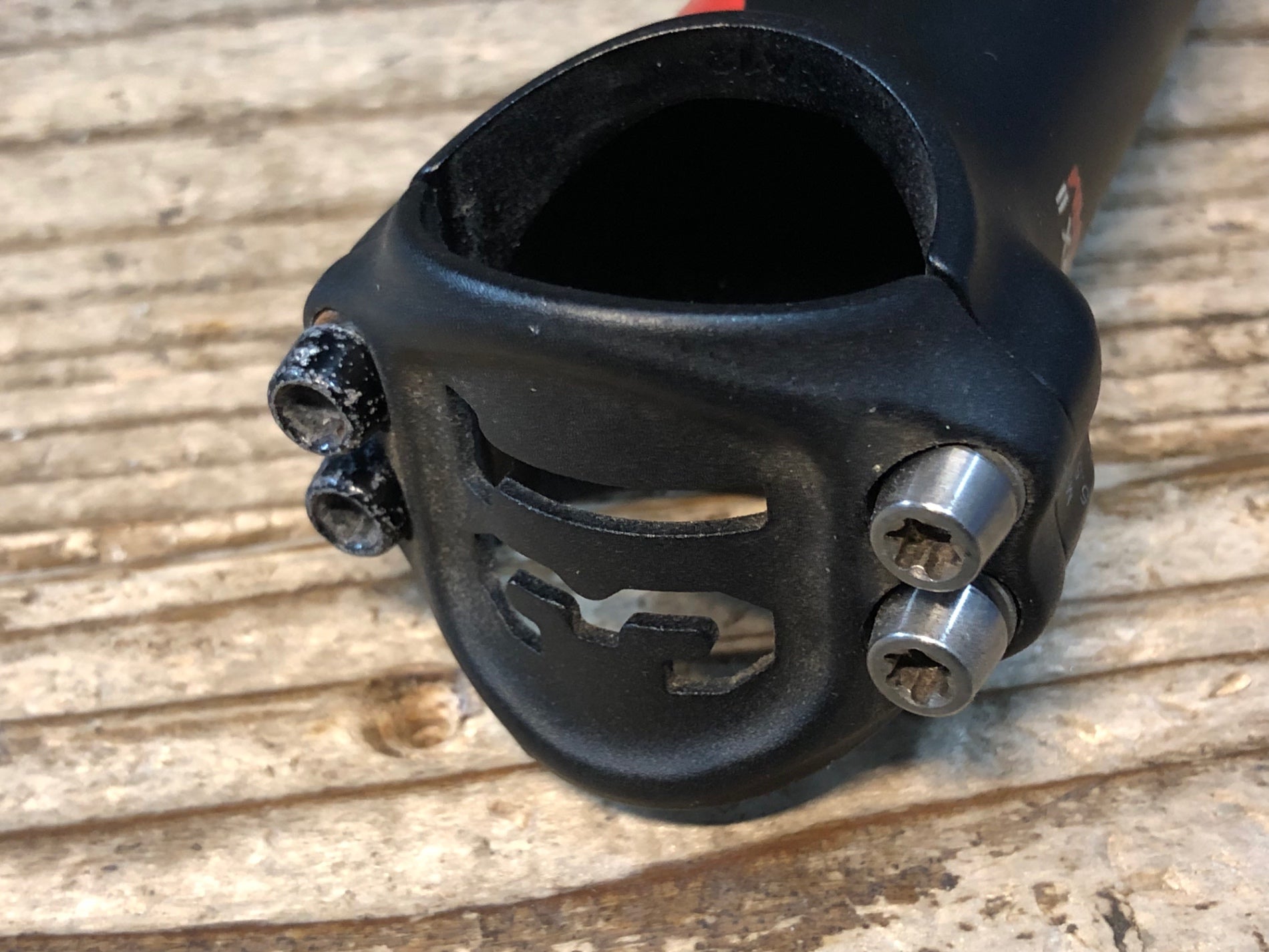 JU207 3T ARX Ⅱ PRO アルミ ステム 黒 120mm Φ31.8 OS 6° ※ハンドル