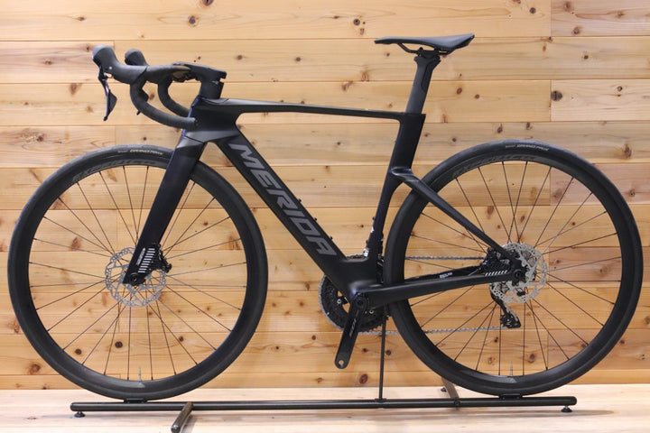 【第5世代新型 状態良好】 メリダ MERIDA リアクト REACTO 4000 DISC 2027 50(XS)サイズ シマノ 105 R7120 12S カーボン ロードバイク 【広島店】