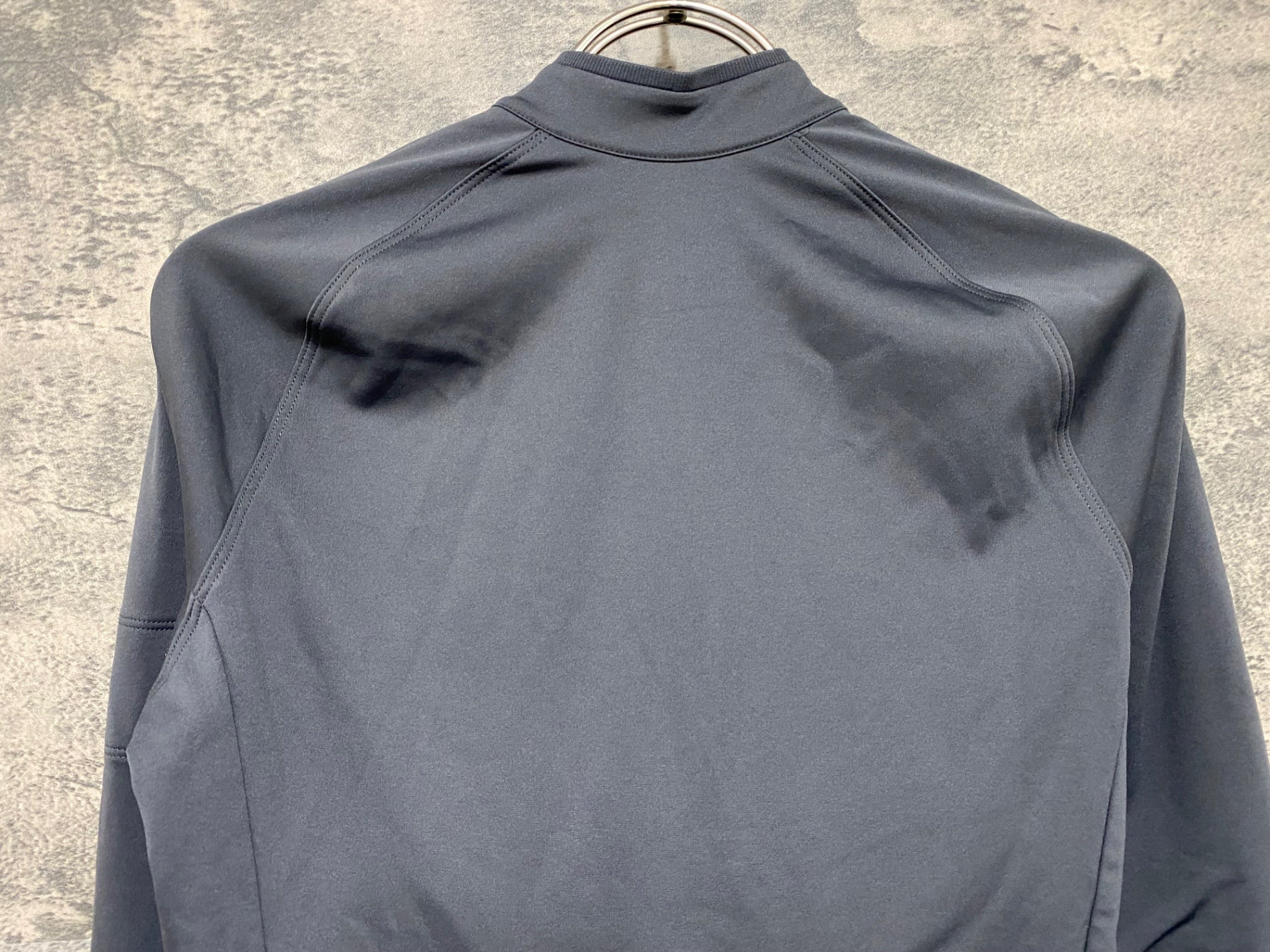Rapha サイクルジャージ レディース長袖 グレー/ネイビー Rapha Core Thermal Long Sleeve women's Cycling Jersey women