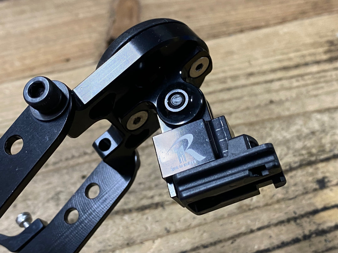 KA866 レックマウント REC-MOUNTS サイコンマウント Φ31.8 両持ち GARMIN用 キャットアイライトマウント付属