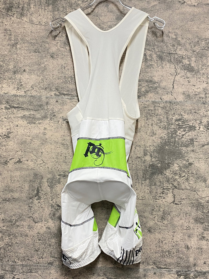 KB078 パールイズミ PEARL iZUMi ビブショーツ 白 緑 M