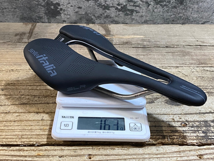 KC313 セライタリア selle italia SLR BOOST SUPERFLOW サドル 黒 Ti316 レール 145mm L3