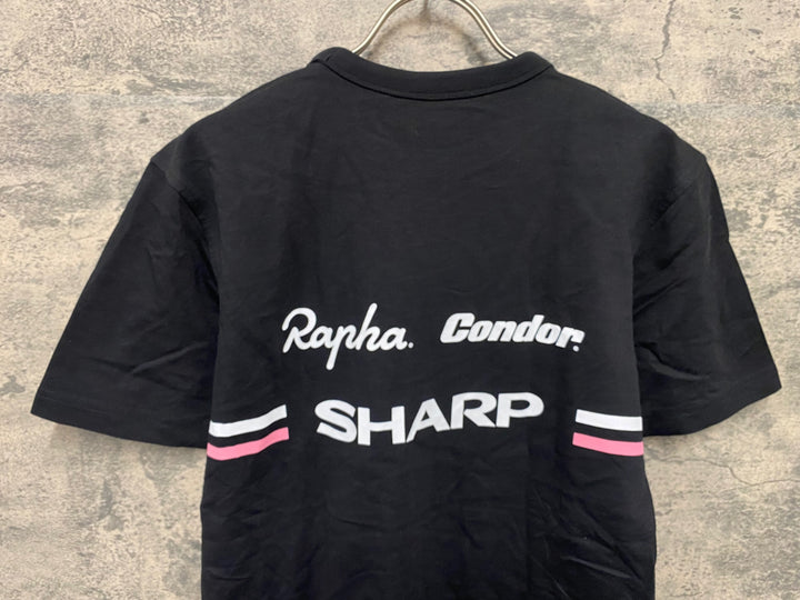 JV527 ラファ Rapha TEAM T-SHIRT 半袖 Tシャツ 黒 M