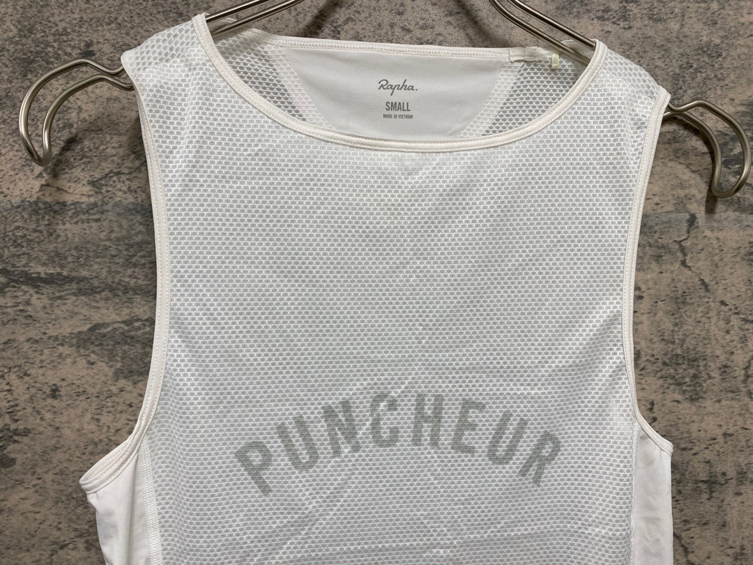 JY103 ラファ Rapha SOUPLESS BASE LAYER SLEEVELESS ノースリーブ ベースレイヤー レディース 白 S