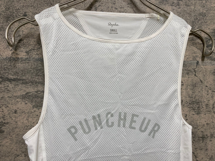 JY103 ラファ Rapha SOUPLESS BASE LAYER SLEEVELESS ノースリーブ ベースレイヤー レディース 白 S