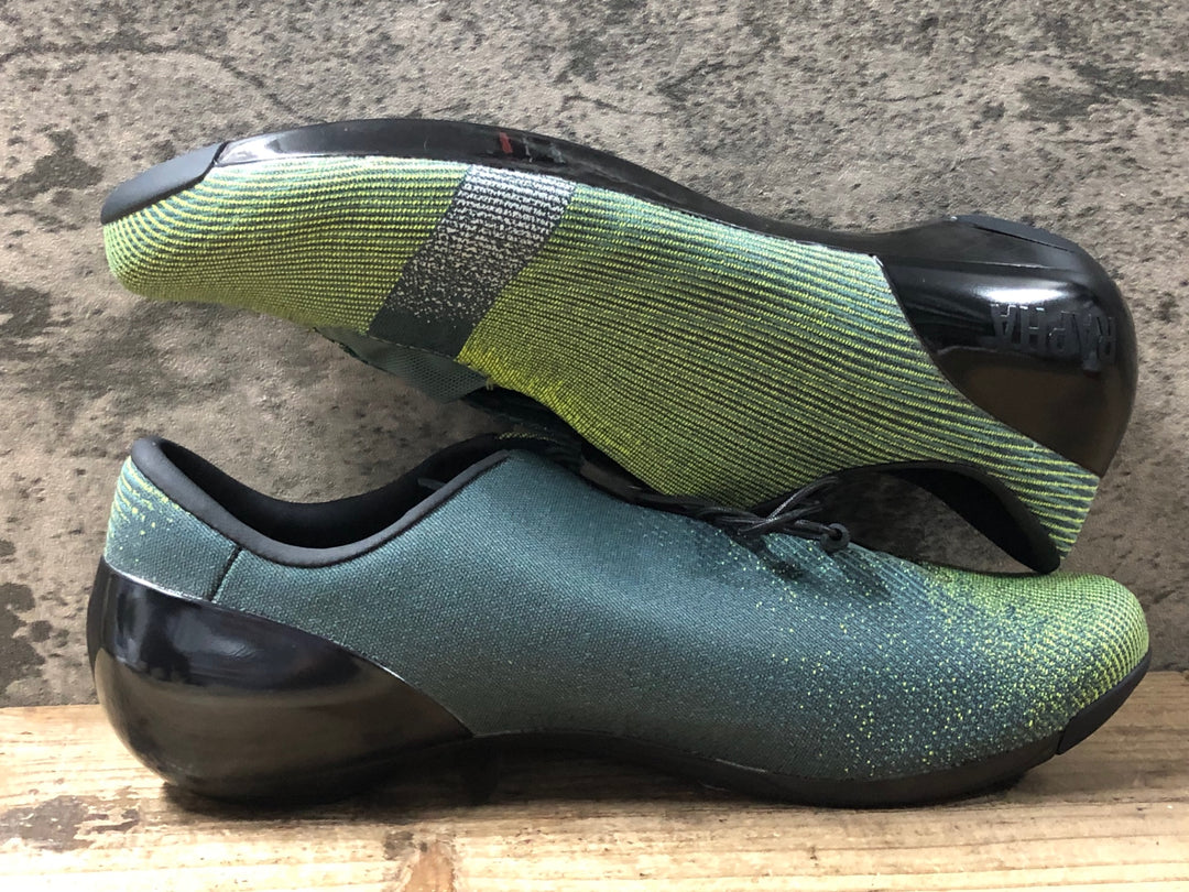KJ017 ラファ Rapha Pro Team Lace Up Shoes ビンディングシューズ 緑 EU43