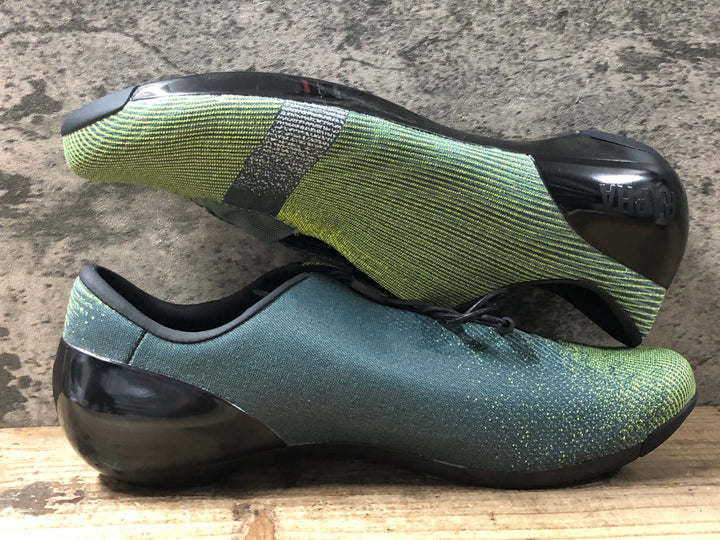 KJ017 ラファ Rapha Pro Team Lace Up Shoes ビンディングシューズ 緑 EU43