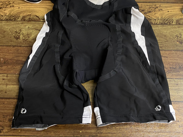 KF487 パールイズミ PEARL iZUMi ビブショーツ 黒 白 L