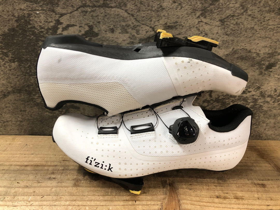 JT157 フィジーク fizik TEMPO OVERCURVE R4 ビンディングシューズ 白 黒 EU36 SLD-SL