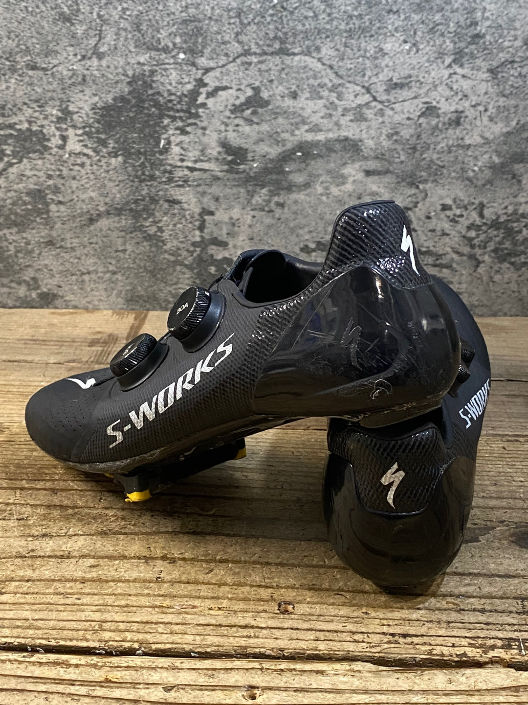 KI833 スペシャライズド SPECIALIZED S-WORKS 7 ビンディングシューズ EU42 黒 3穴