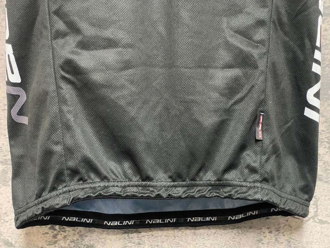 JS581 ナリーニ Nalini pro 半袖 サイクルジャージ 黒 L