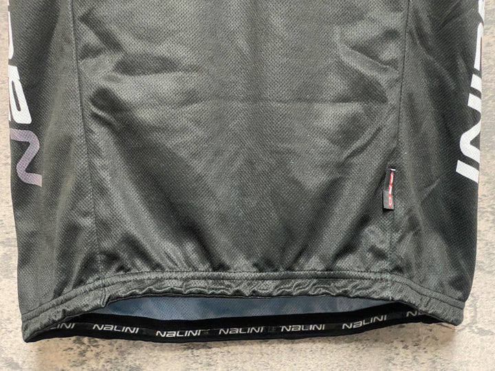 JS581 ナリーニ Nalini pro 半袖 サイクルジャージ 黒 L