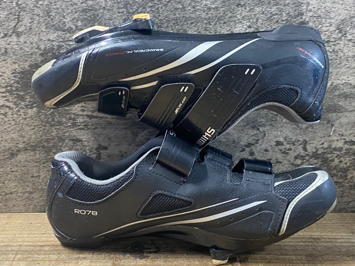 KA152 シマノ SHIMANO R078 SH-R078L ビンディングシューズ 黒 EU41