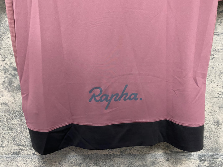 KQ690 ラファ Rapha MEN'S EXPLORE ZIP NECK TECHNICAL T-SHIRT 半袖 Tシャツ バーガンディ XS