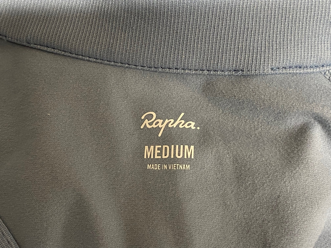 KH710 ラファ Rapha CORE LONG SLEEVE JERSEY 長袖 サイクルジャージ 水色 M 裏起毛