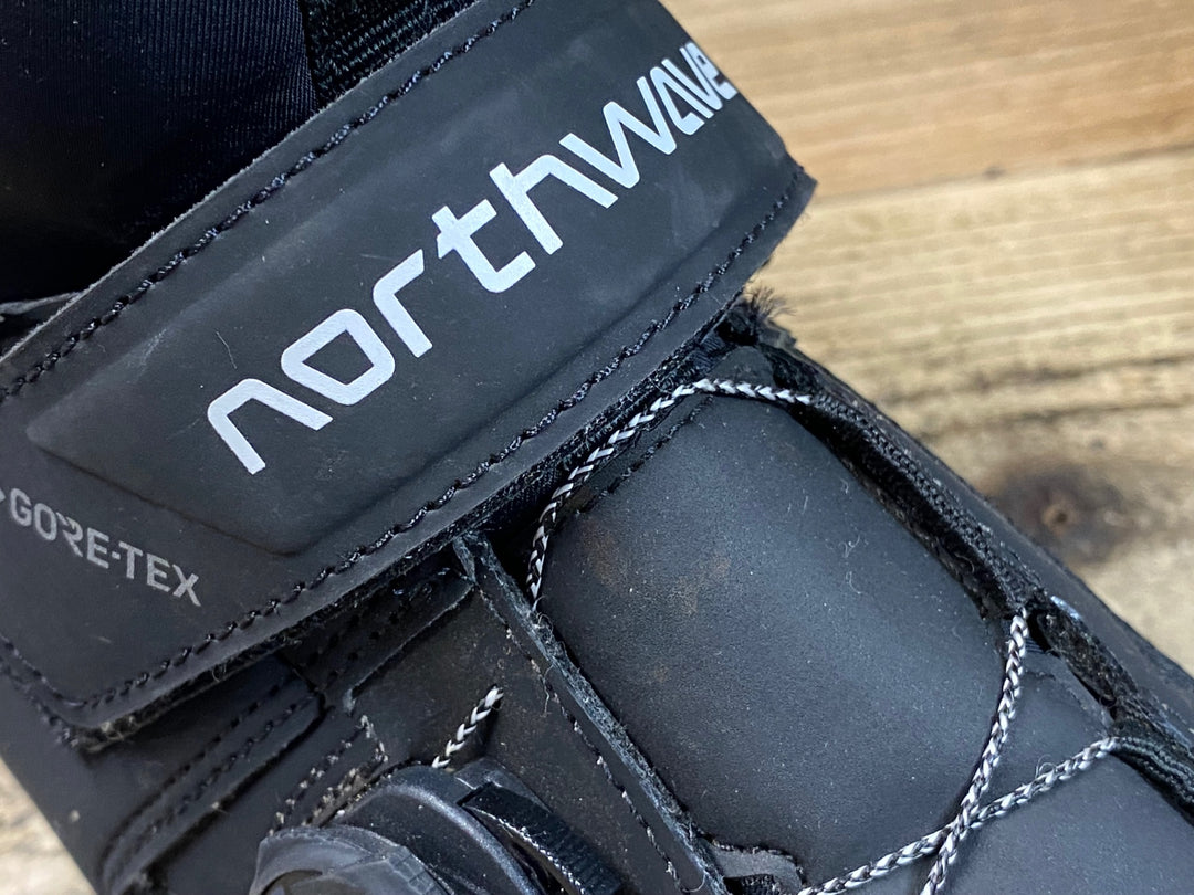 JW035 ノースウェーブ NORTH WAVE Kingrock Plus GTX ビンディングシューズ 黒 EU41 SPD