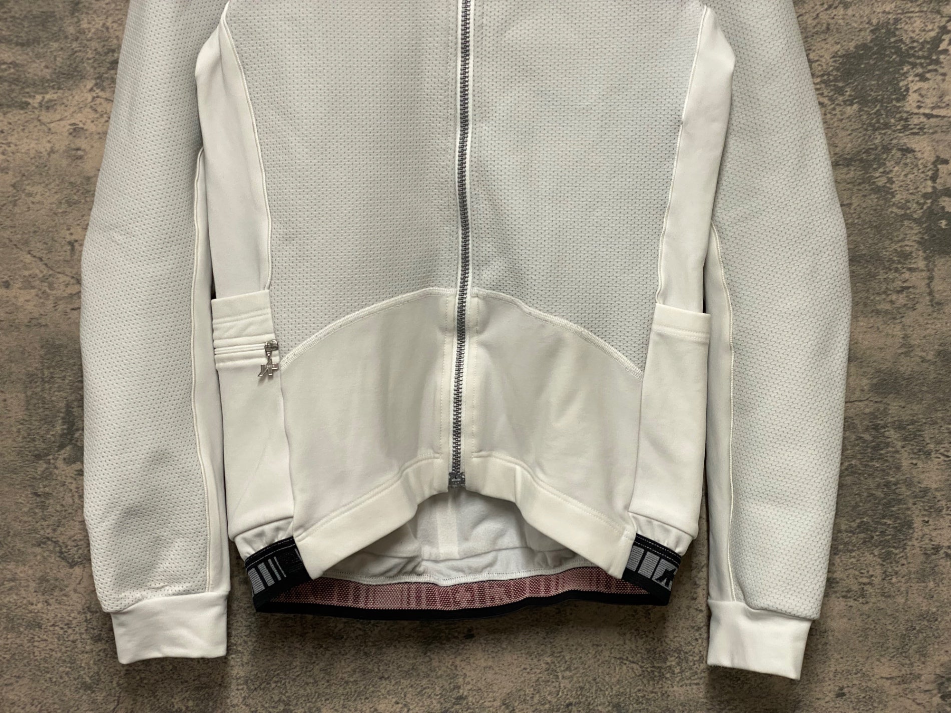KG631 アソス assos AIRBLOCK 851 長袖 サイクルジャケット 白 M 裏