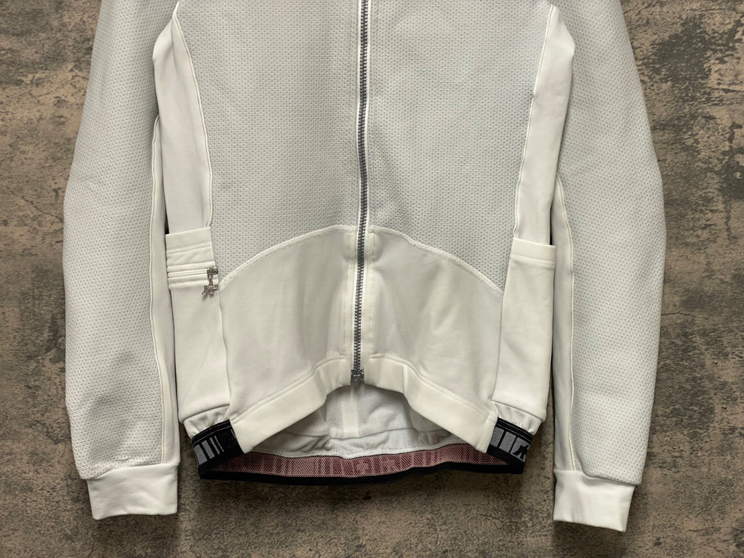 KG631 アソス assos AIRBLOCK 851 長袖 サイクルジャケット 白 M 裏起毛