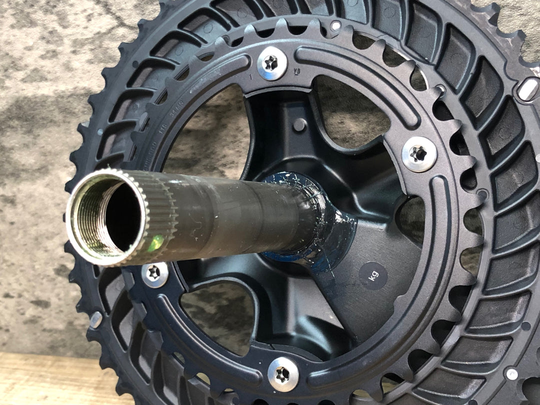 JR626 シマノ SHIMANO 105 FC-R7000 クランクセット 黒 50/34T 165mm