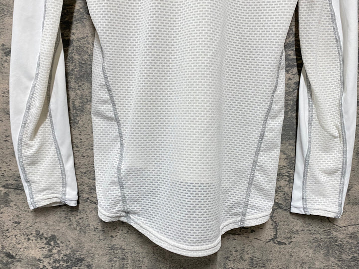 JZ820 パールイズミ PEARL iZUMi 長袖 ベースレイヤー 白 S