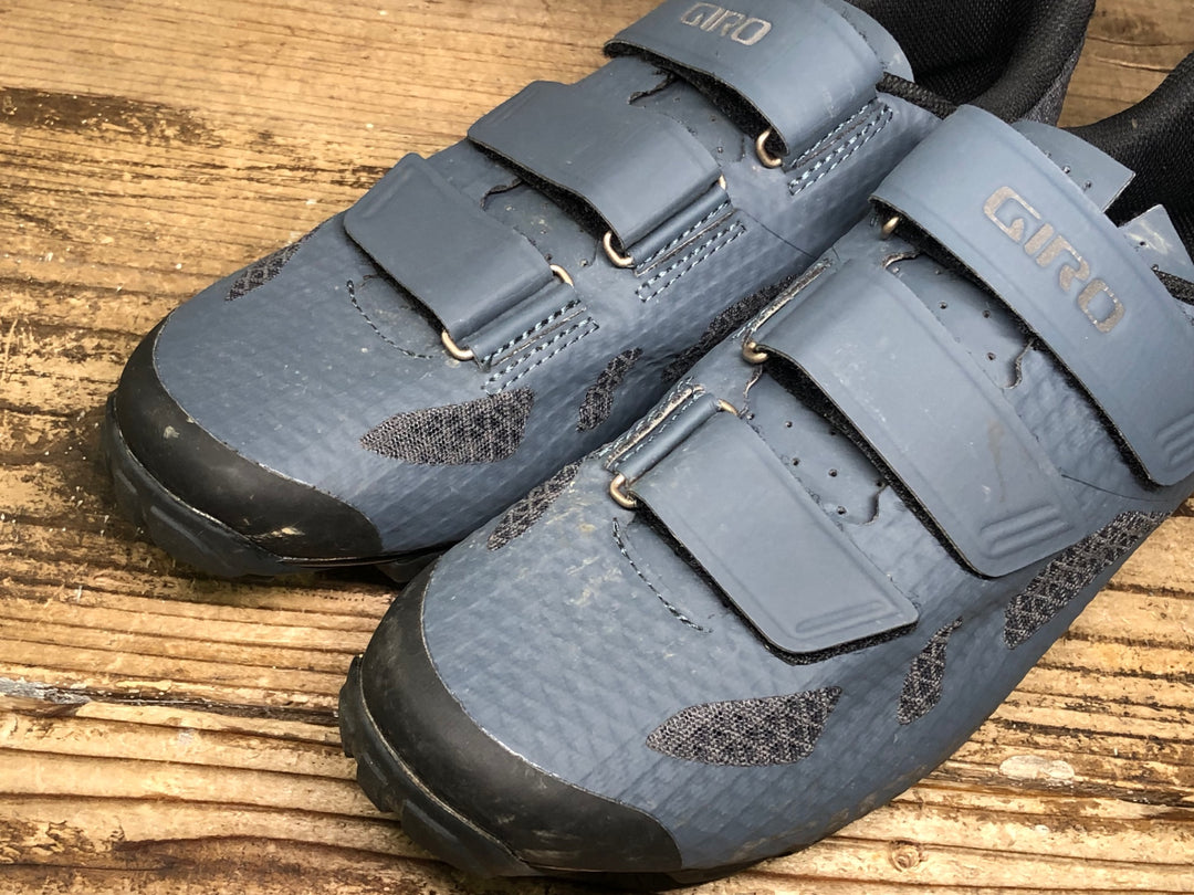 JM558 ジロ GIRO RANGER ビンディングシューズ 2穴 黒 ブルーグレー EU42