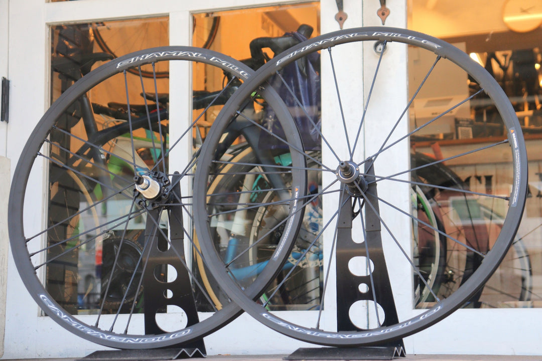 カンパニョーロ Campagolo シャマルミレ SHAMAL MILLE 17C アルミ クリンチャー ホイールセット シマノ11/12S 【横浜店】 通常価格¥82,500