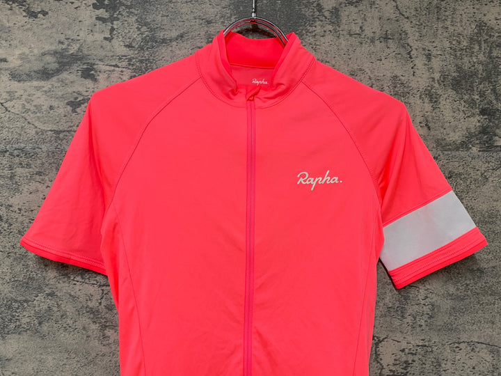 JH870 ラファ Rapha CORE JERSEY 半袖 サイクルジャージ ピンク XS