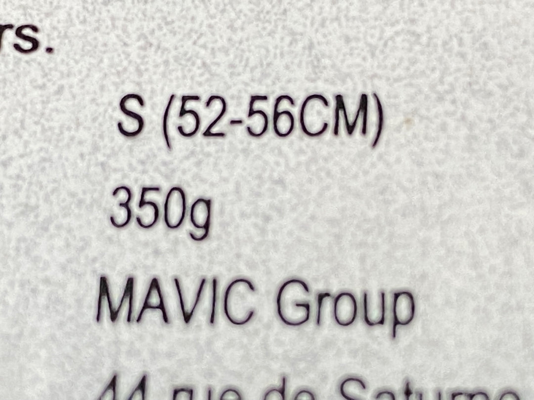 JG612 マヴィック MAVIC スピードシティ SPEEDCITY ヘルメット 白 S 未使用品