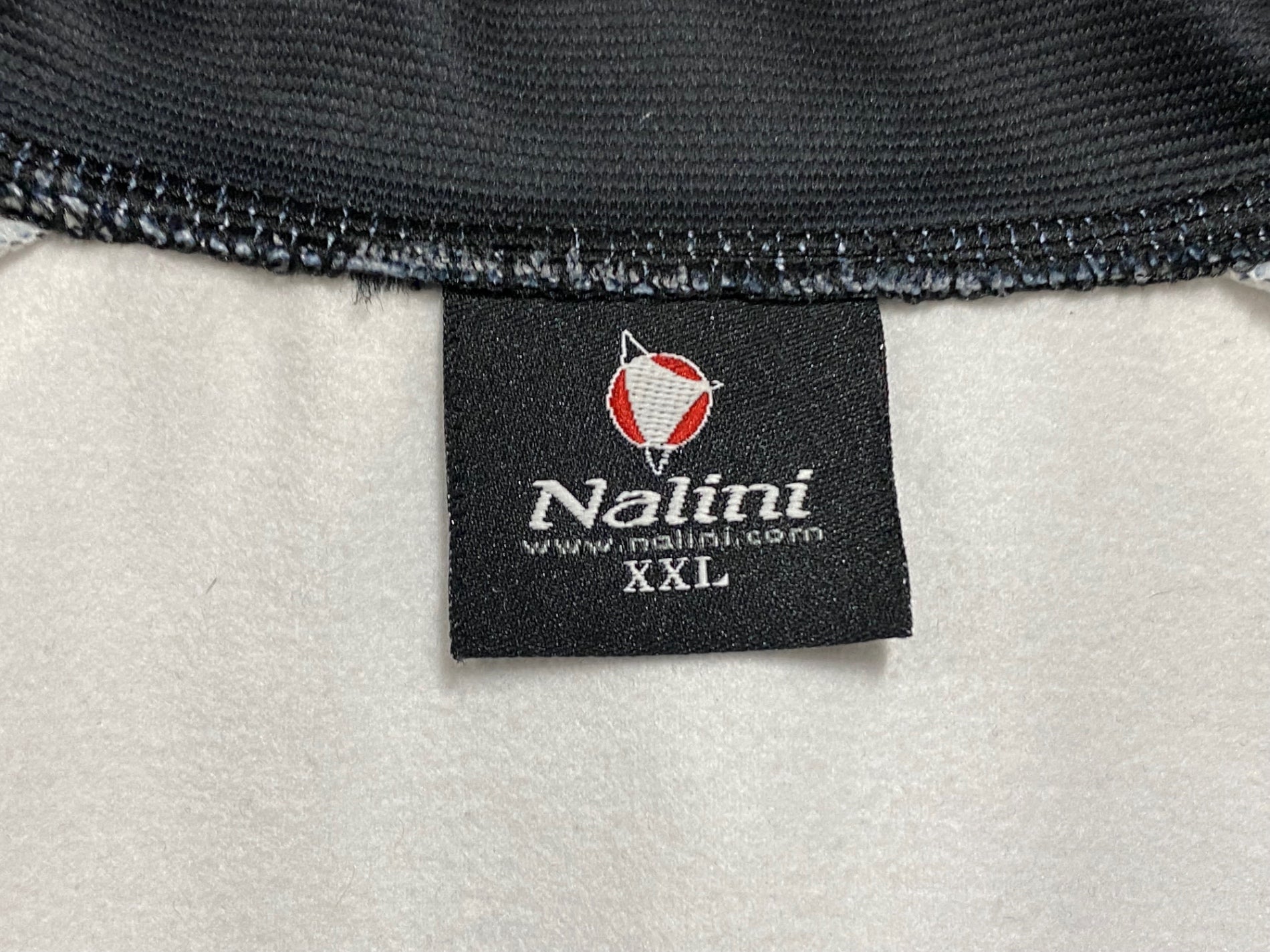 Nalini 2015モデル Colombia 長袖ジャージ size:S JG789 ナリーニ Nalini 長袖 サイクルジャージ 白 黒 XXL 裏起毛 ※汚れ