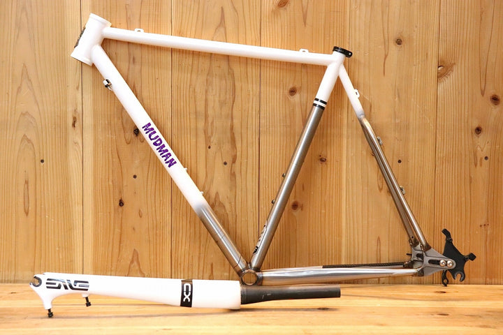 アバブバイクストア ABOVE BIKE STORE マッドマン MUDMAN DISC Mサイズ クロモリ グラベル ロードバイク フレームセット ENVE CROSS FORK 【芦屋店】