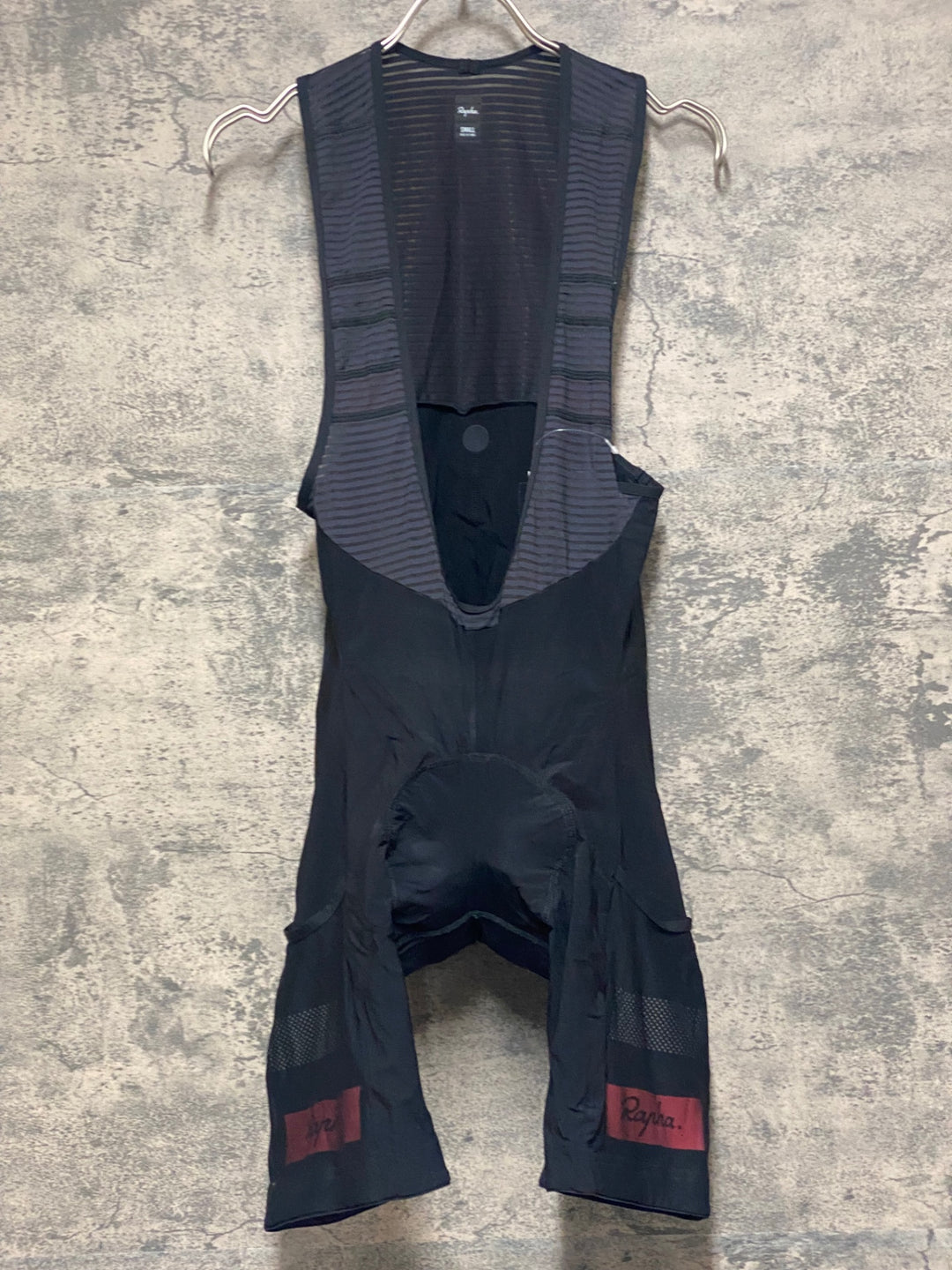JR935 ラファ Rapha BREVET CARGO BIB SHORTS カーゴ ビブショーツ 黒 S ※パッドあたり