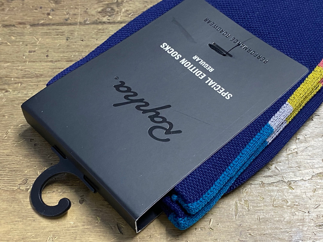 KC702 ラファ Rapha RCC PAUL SMITH PRO TEAM SOCKS ソックス 紺 L 未使用