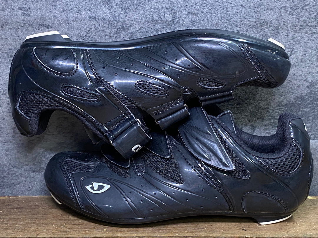 JH607 ジロ GIRO サンテ SANTE Ⅱ ビンディングシューズ 3つ穴 黒 EU37