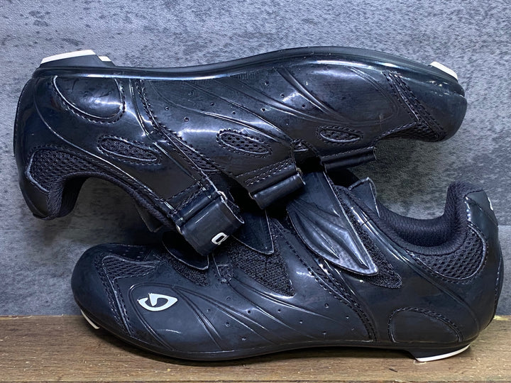 JH607 ジロ GIRO サンテ SANTE Ⅱ ビンディングシューズ 3つ穴 黒 EU37