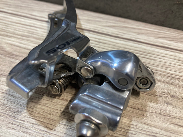 KI875 シマノ SHIMANO 105 FD-5600 直付 フロントディレイラー シルバー 2s