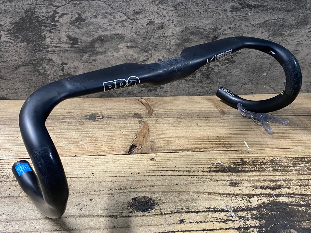 KM950 プロ PRO VIBE CARBON SUPERLIGHT カーボン ドロップハンドル Φ31.8mm C-C400mm